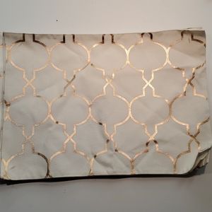 Ivory and Rose Gold Placemats